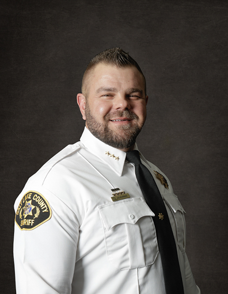 A man in a uniform.